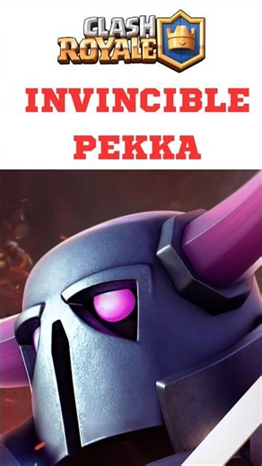 This PEKKA deck is actually broken #clashroyale #gaming #shorts