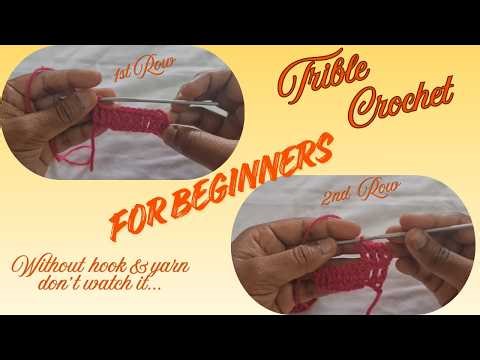 Day 5: Triple Crochet Tutorial for Beginners | Easy Step-by-StepGuide #crochetforbeginners #crochet