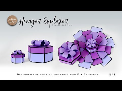 SVG PROJECT HEXAGON EXPLOSION ASSEMBLY TUTORIAL | LPP | N8