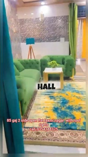 2 BHK Flat 85 gaz in Laxmi Nagar Delhi for Sale | Guru Angad Nagar | Roof Rights