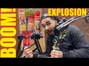 Blowing Thing Up With Explosive Arrow Tips !