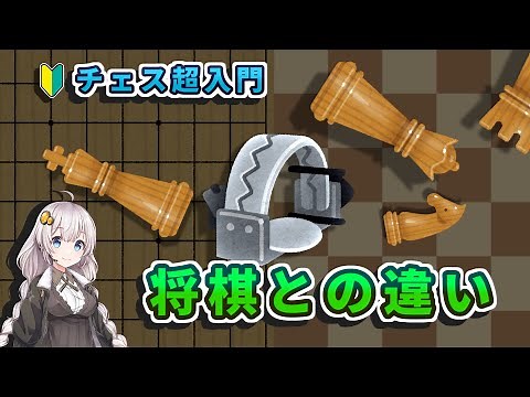 【チェス超入門】２．将棋経験者が陥りがちなミス - ゲームの違いを把握しよう！
