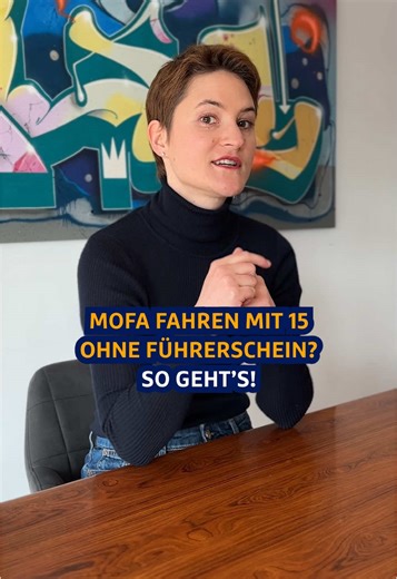 Mofa fahren ohne Führerschein: So geht's mit 15!