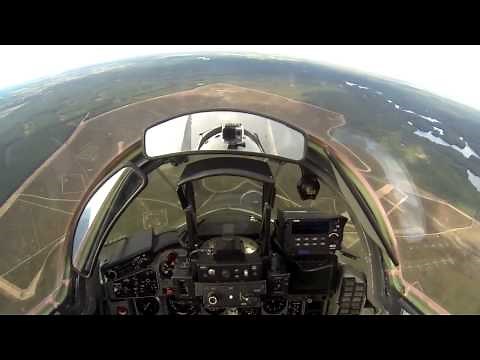 HD Cockpit View Flight MiG-29, Poland Air Force