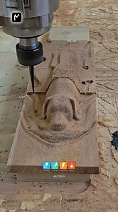 288K views · 1.8K reactions | 朗From the lines to the fur, detailed and lifelike! Use a UTECH engraving machine to create your own unique relief dog! Whether you're creating a work of art or a custom design, you can create stunning three-dimensional effects. #utechcnc #cncmachining #wooddoormaking #woodworking #furniture #cncrouter #engravingmachine #woodworkingmachinery | UTECH CNC | Facebook