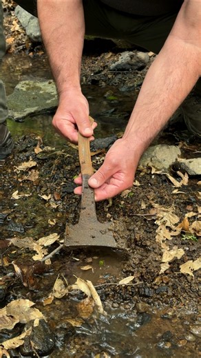 Amazing Way to Restore an Old Axe in Extreme Conditions. #camping #survival #skills