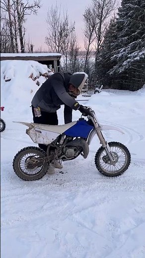 Yz85 Blows Up, -20 Cold Start