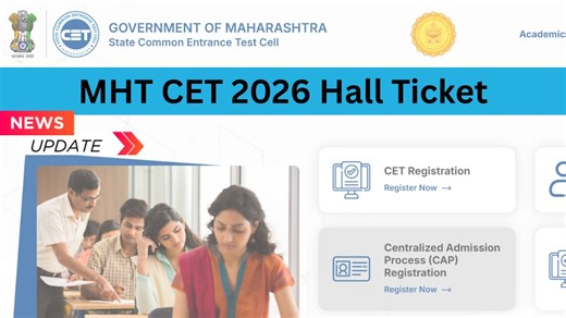 MHT CET 2026 Admit Card (OUT) Live: Hall Ticket Download Link at cetcell.mahacet.org