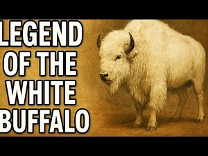 In legends, the sacred white bison of the ancient Americans.