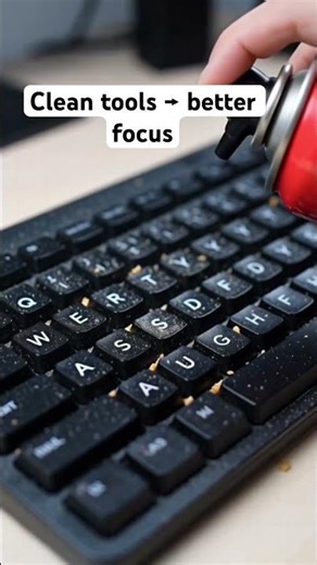 Dirty keyboard → reset #shorts