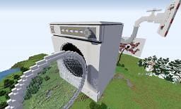 Washer as Piston House Minecraft Map