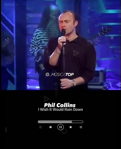 Phil Collins - I Wish It Would Rain Down
