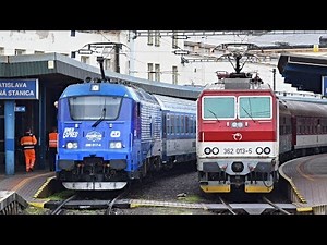 Trains Bratislava hlavná stanica
