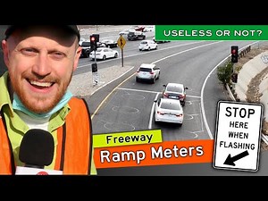 Why the extra RED LIGHT on freeway ramps?