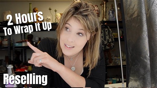 TWO HOURS to Wrap This Up | Ebay Reselling Behind the Scenes | Crazy Lamp Lady