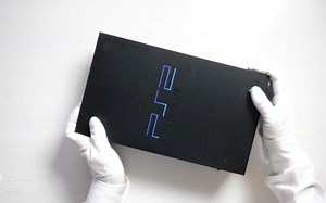 PS2游戏机开箱和游戏试玩