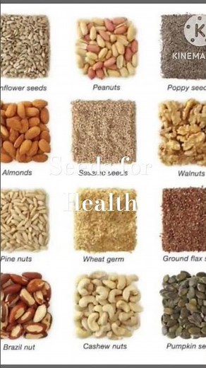 Names of Different types of edible seeds//Gives micronutrients//Include in your daily diet #health