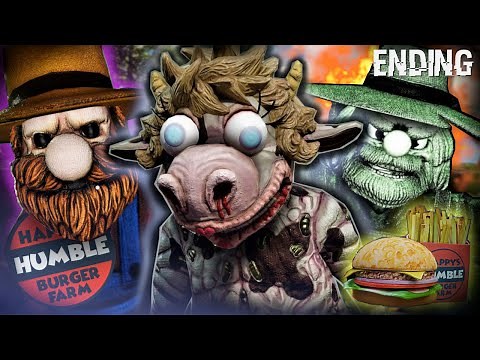 Happy Reveals Her True Form || Happy's Humble Burger Farm #4 (Playthrough ENDING)