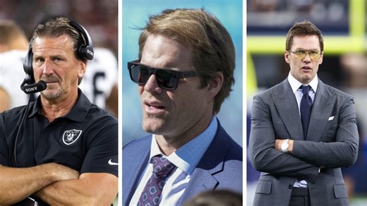 "Tom Brady giving Greg Olsen a job after taking his old job": NFL fans misunderstand Raiders' new OC Greg Olson with Fox broadcaster
