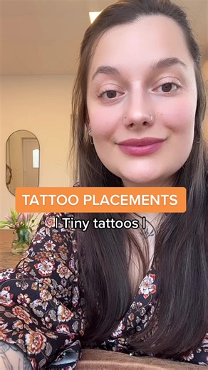Best Placements for Small Tattoos