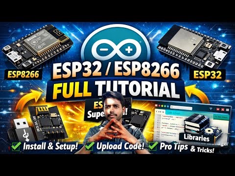 ESP8266 / ESP32 Driver Explained | COM Port Problem Fixed | Arduino IDE Telugu
