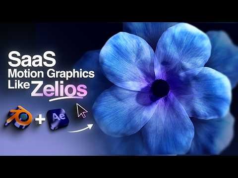 The Ultimate SaaS Motion Graphics Masterclass - After Effects/Blender