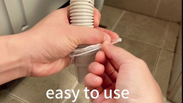 150 Pack Lint Traps for Washing Machine Hose - Washer Hose Lint Catcher Laundry Hair Catcher Includes 150 Nylon Mesh Lint Traps and 150 Cable Ties Fits Most Washing Machine (Disposable)