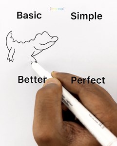 1.5M views · 9.8K reactions | Learn to Draw This Animal- Basic vs Perfect | Did you know? | Facebook
