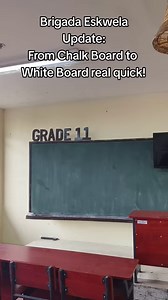 Brigada Eskwela Update: From dusty and boring chalkboard to white board real quick! Thank you so much to my sister Marelyn Madrona Ancheta for donating vinyl whiteboard stickers. Almost ready na for the opening of classes. #fbviralreels #fbvideoreels #fbvirall #fbviral #videoreels #fb #BrigadaEskwela2023 #teacher #teacherjob | Benson Ancheta