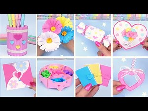 Easy craft ideas / Paper crafts / DIY gift ideas / How to make / School projects / Innova crafts