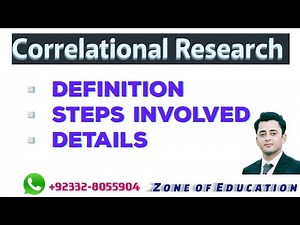 Correlational research complete details with examples