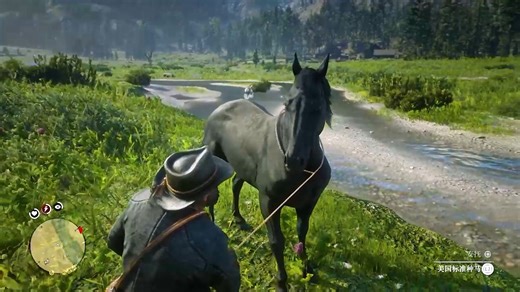 一开局就可以白嫖的七匹好马，每一匹都是必抓马匹，一定不要错过 #荒野大镖客2 #steam游戏 #大型单机游戏