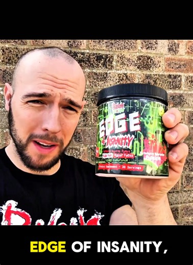 Psycho Pharma Edge of Insanity Pre-Workout, 25 Servings, Fitness Supplement, Exploding Muscle Pumps, Zen Energy, Jungle Juice Flavor #psychopharma #preworkout