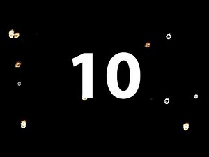 10 To 0 Countdown Video With Female Voice