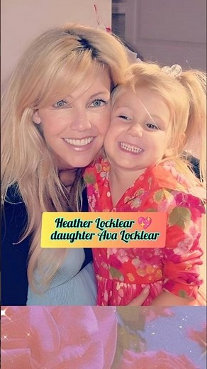 Cute Pictures of Actress Heather Locklear with Daughter Ava Through the Years #mom