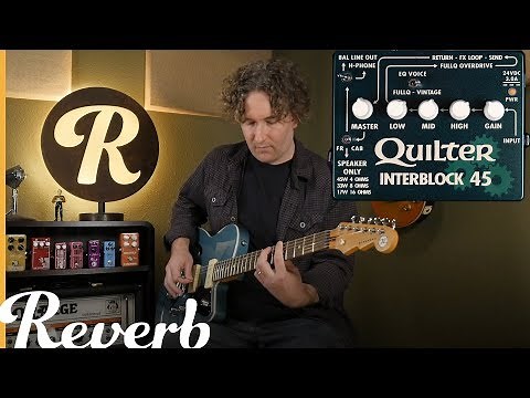 Andy's Personal Pedalboard Through the Quilter InterBlock 45 Compact Guitar Amp | Reverb Tone Report