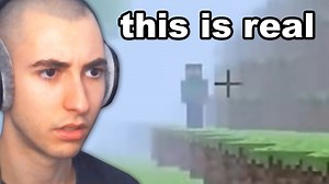 Reacting to original Herobrine seed found in Minecraft