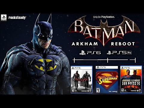 NEW Batman Arkham Reboot Update! Insider Confirms, WB Montreal 2 NEW DC Games & More!