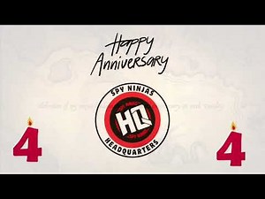 Spy Ninjas Headquarters four years anniversary 2026