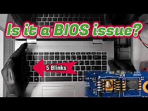 HP ProBook 640 G4 Black Screen - SOLVED 5 CAPS LOCK Blinks