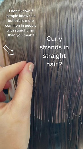 Curly Strands in Straight Hair: A Common Phenomenon Explained