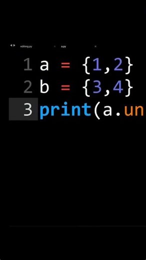 Python Set Union Basics