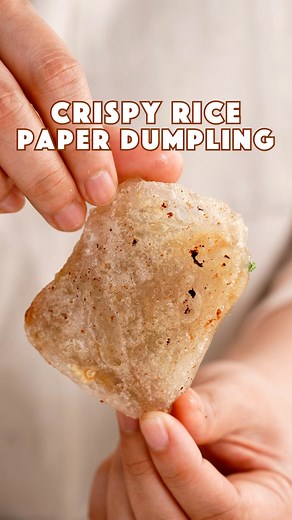 1.5M views · 13K reactions | Easy crispy rice paper dumplings recipe...