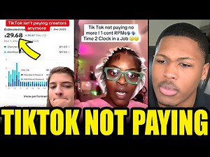 TikTok STOPPED Paying Creators, Now They're QUITTING
