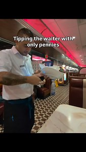 Bro was too polite to notice 😭 #prank #metaglasses #joke #prankster #pennies #socialanxiety #waiter #silverdiner | Jaydatroll