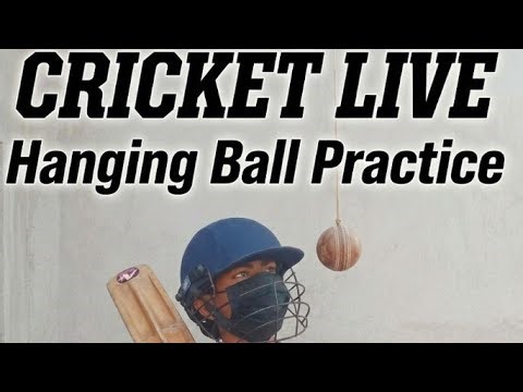 🏏 Cricket live hanging ball practice 💯