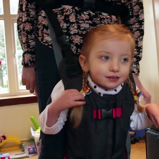 13K views · 1.1K reactions | Upsee is the mobility device that lets children with motor impairment stand and walk with the help of an adult. "Since we've been using the Upsee after a few times we can now feel Bethany start to take steps herself and she's starting to weight-bear..." | Firefly | Facebook