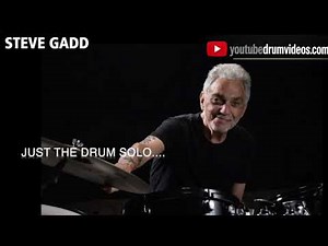 Steve Gadd: Drum Solo