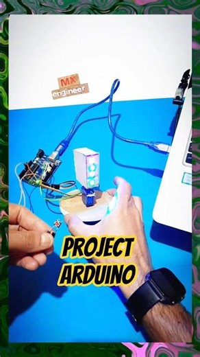led project with Arduino and servo #Arduino #diy #arduinoproject