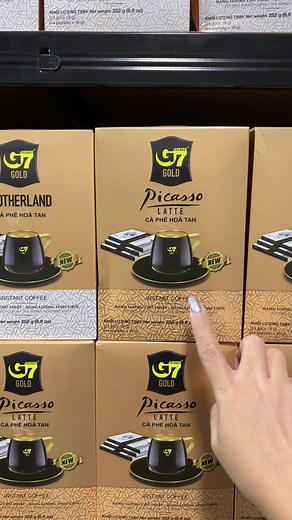 G7 Gold Picasso Latte: Best Seller Coffee